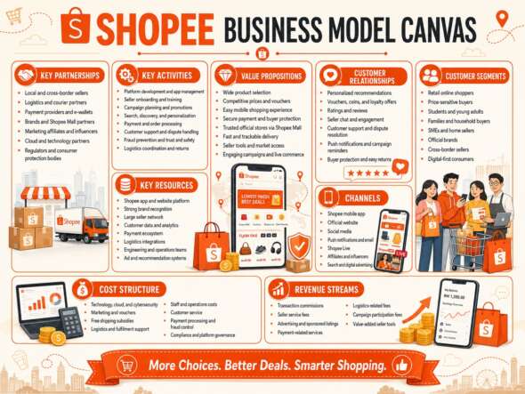 Shopee Business Model Canvas » Gerbang Bisnes