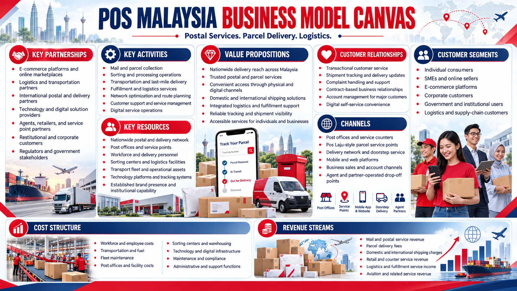 Pos Malaysia Business Model Canvas