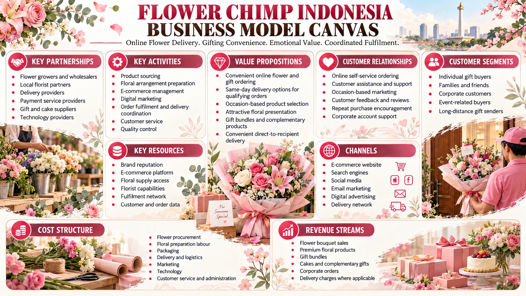 Flower Chimp Business Moel Canvas
